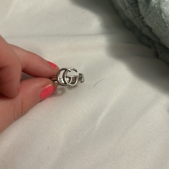 Double g key ring (Gucci) - Picture 2 of 4